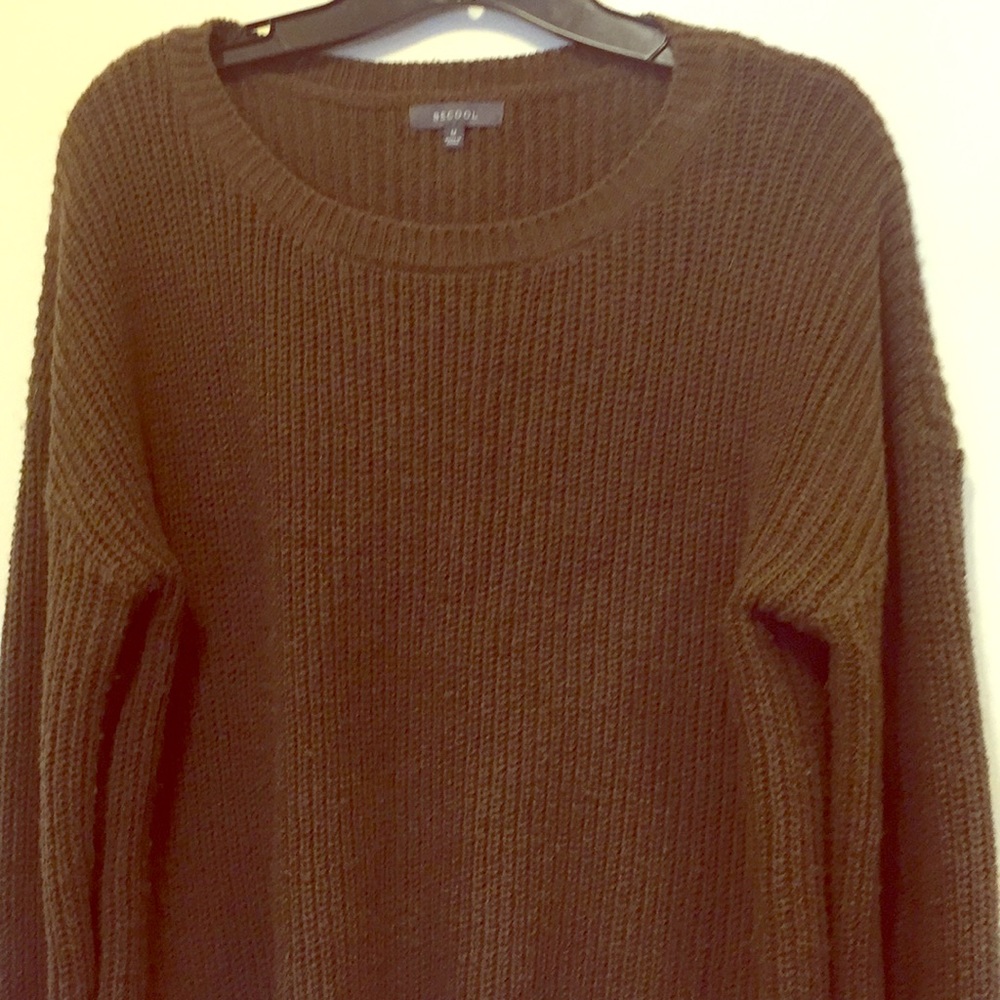 Chunky Chocolate Sweater!